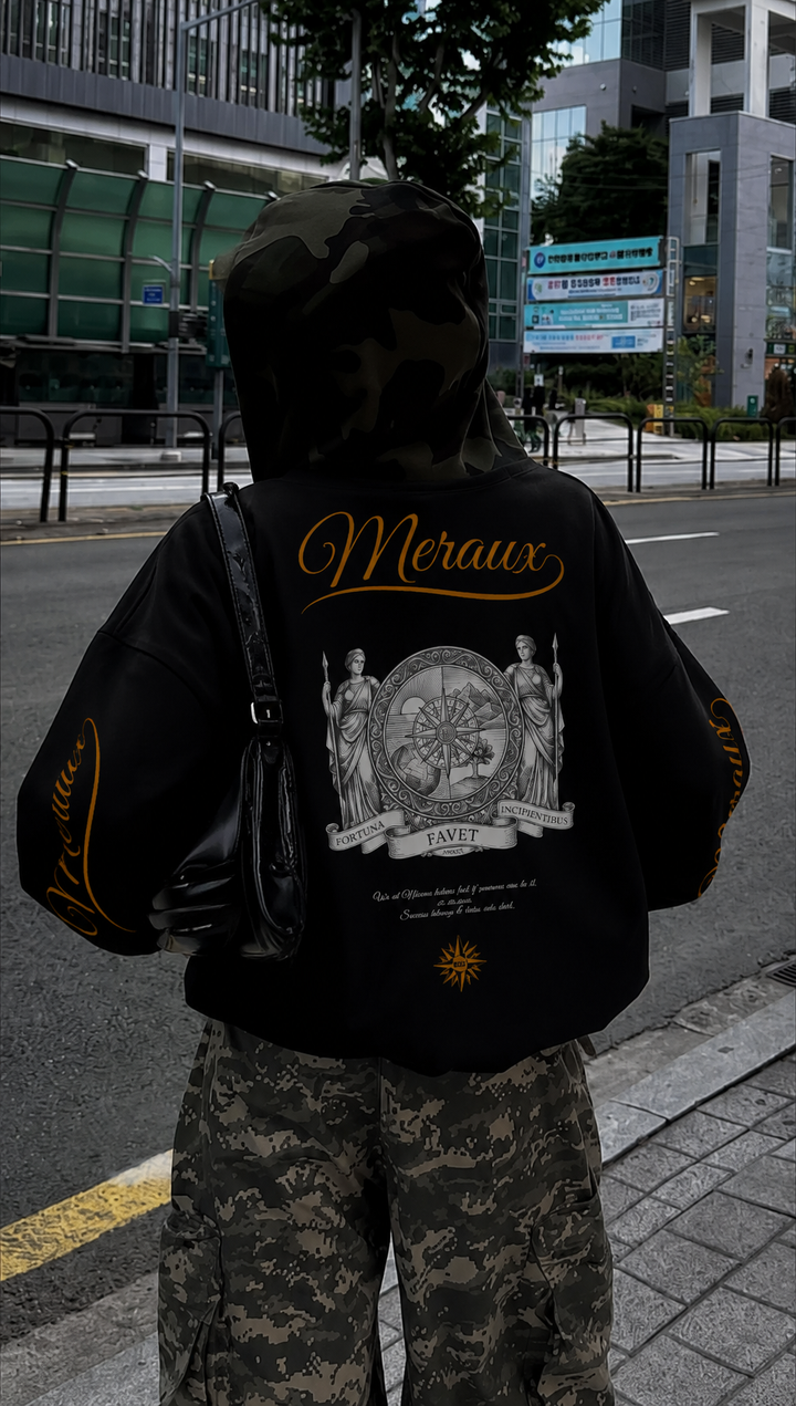 Fortuna Longsleeve – Black / Orange