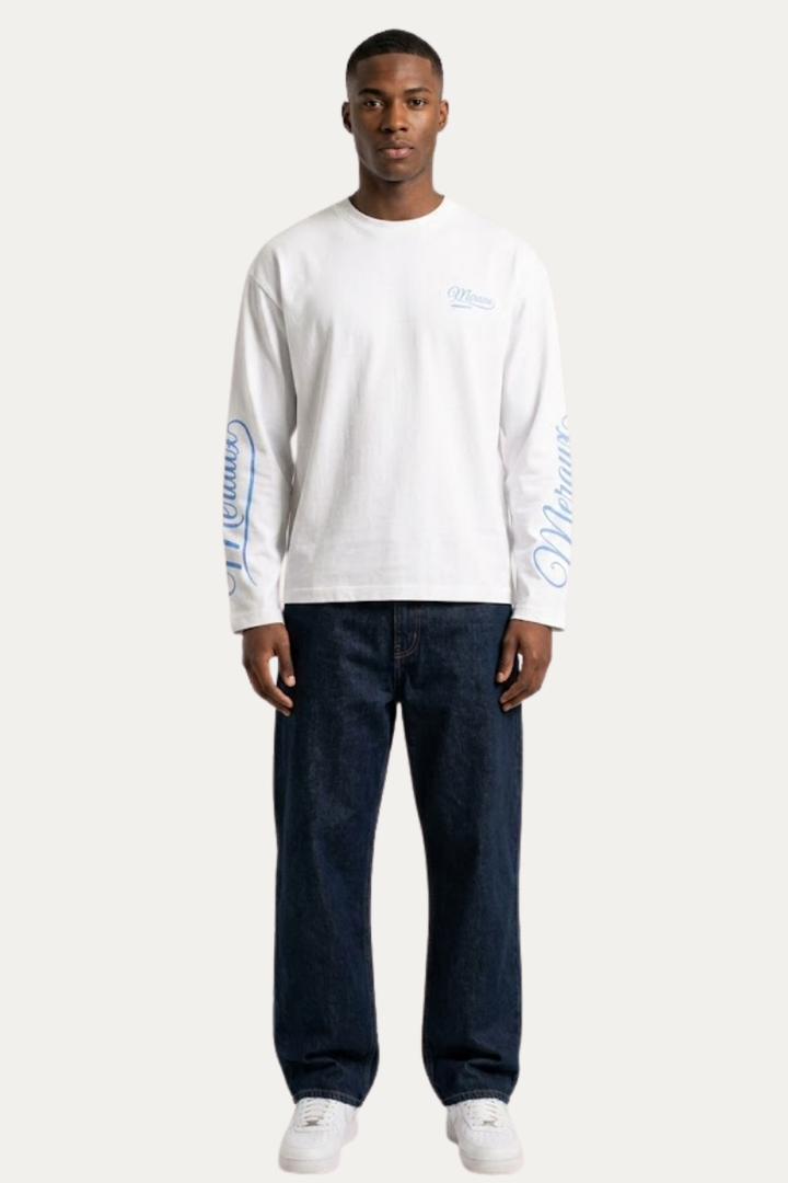 Fortuna Tee – White / Blue