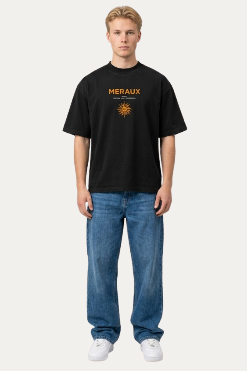 Northstar Tee – Black / Orange