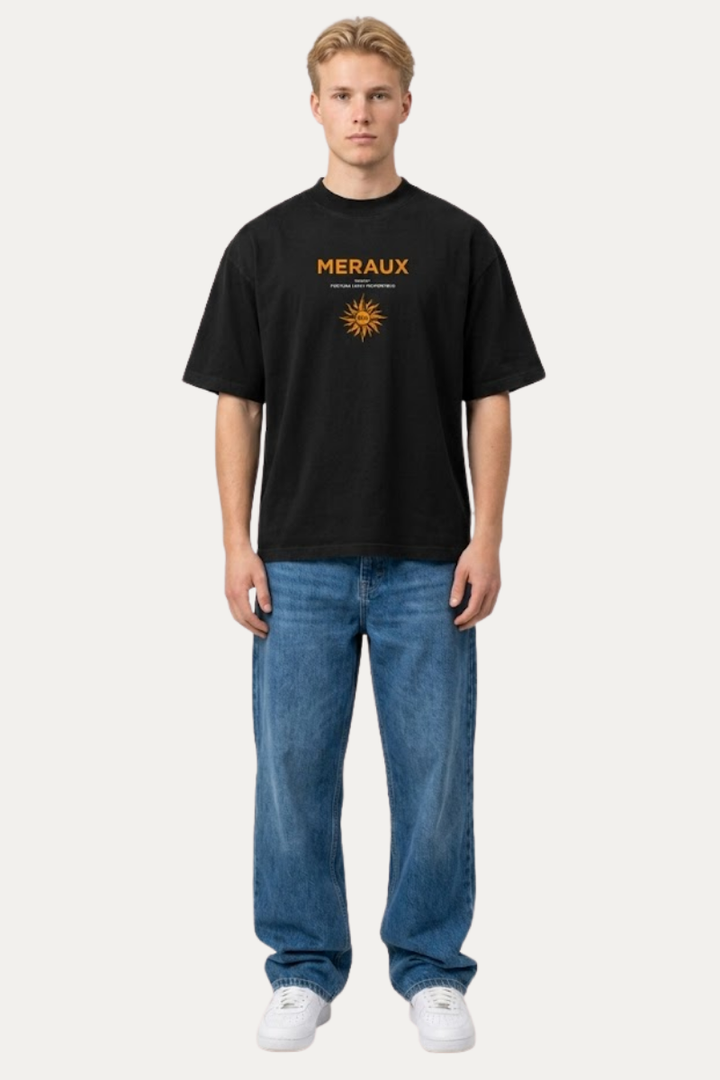 Northstar Tee – Black / Orange