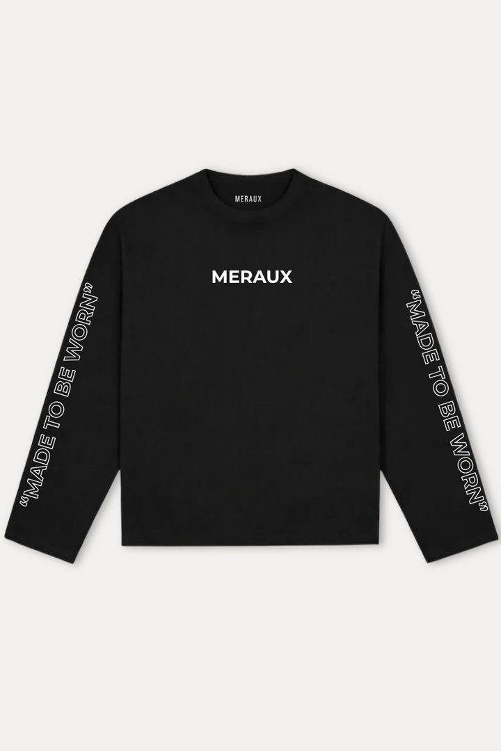 Arch Longsleeve – Black / White