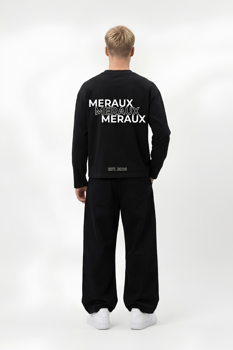 Arch Longsleeve – Black / White