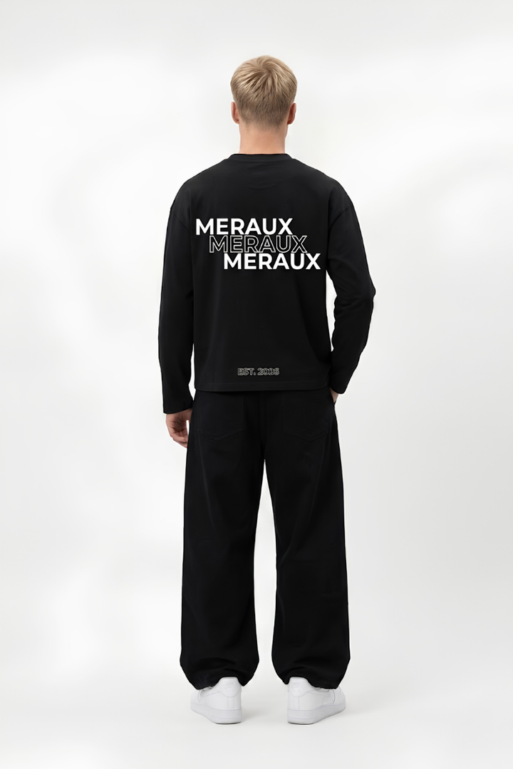 Arch Longsleeve – Black / White