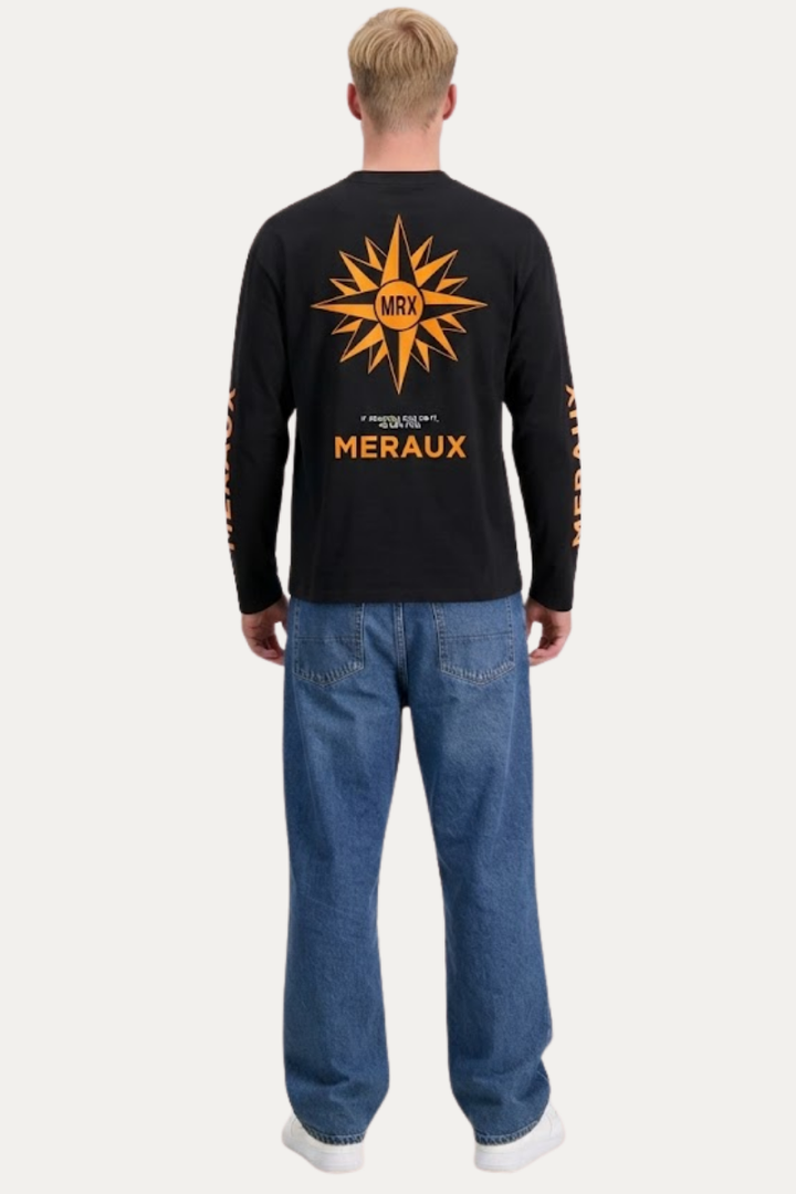 Northstar Longsleeve – Black / Orange