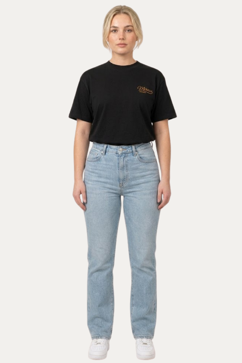Fortuna Tee – Black / Orange