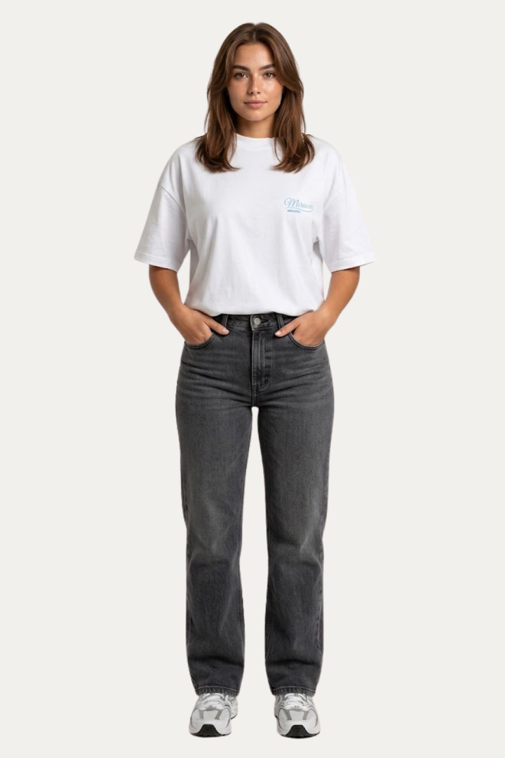 Fortuna Tee – White / Blue