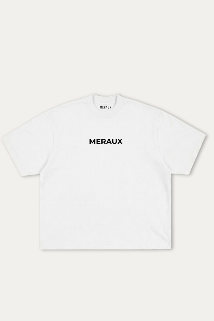 Arch Tee – White / Black