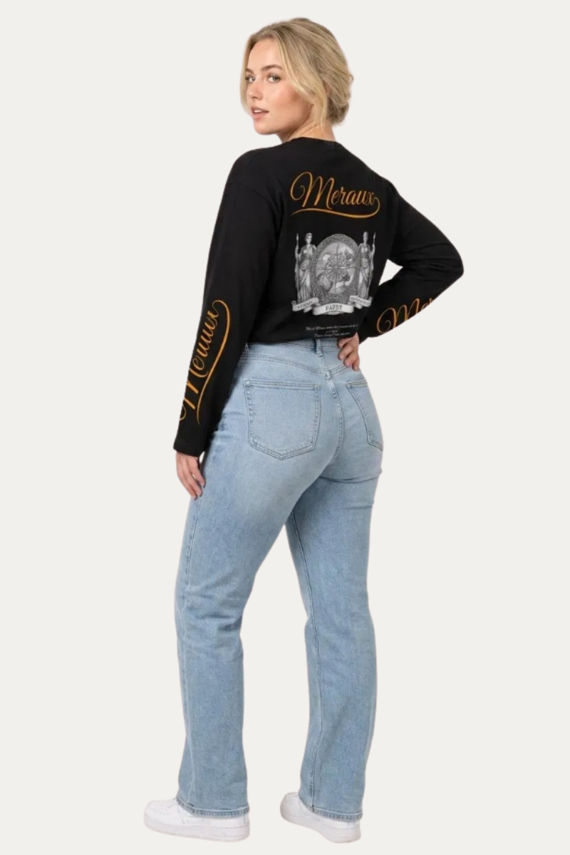 Fortuna Longsleeve – Black / Orange