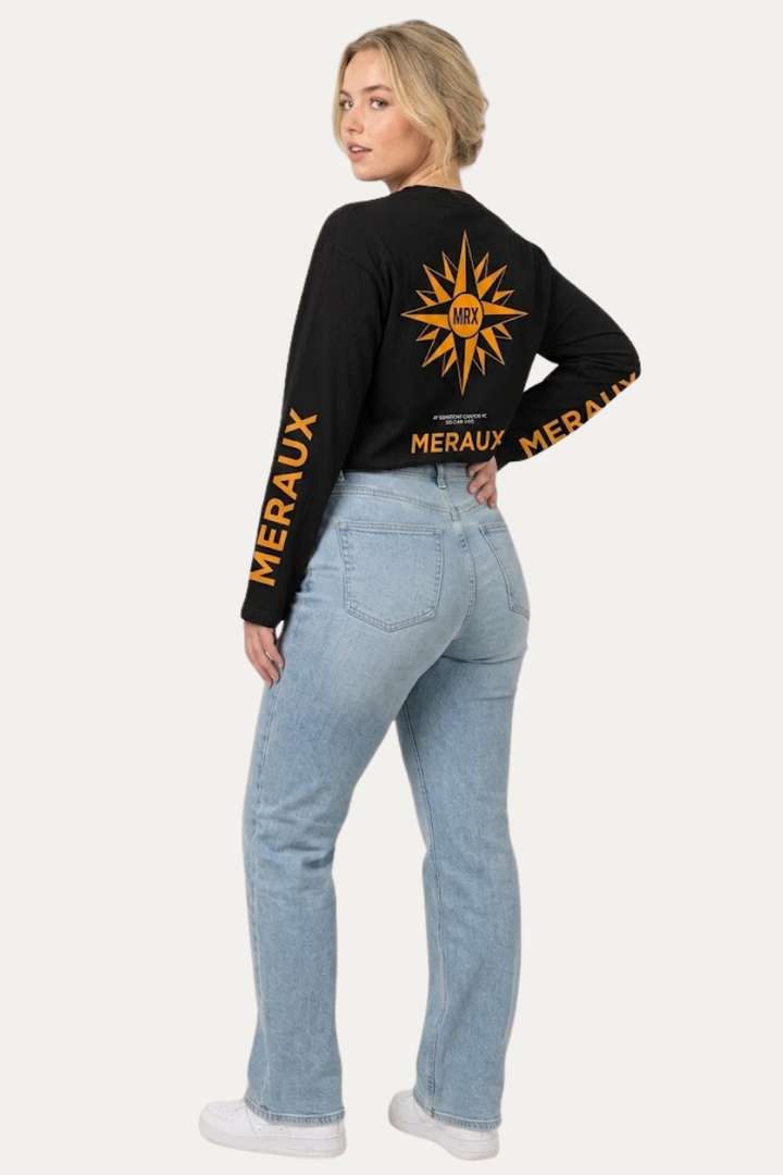 Northstar Longsleeve – Black / Orange