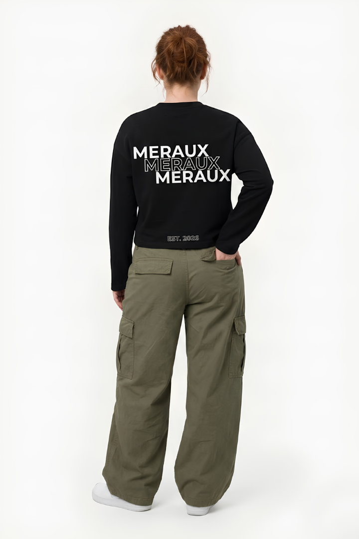 Arch Longsleeve – Black / White