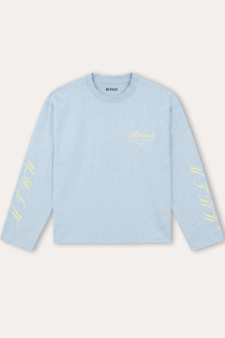 Script Long Sleeve T-Shirt