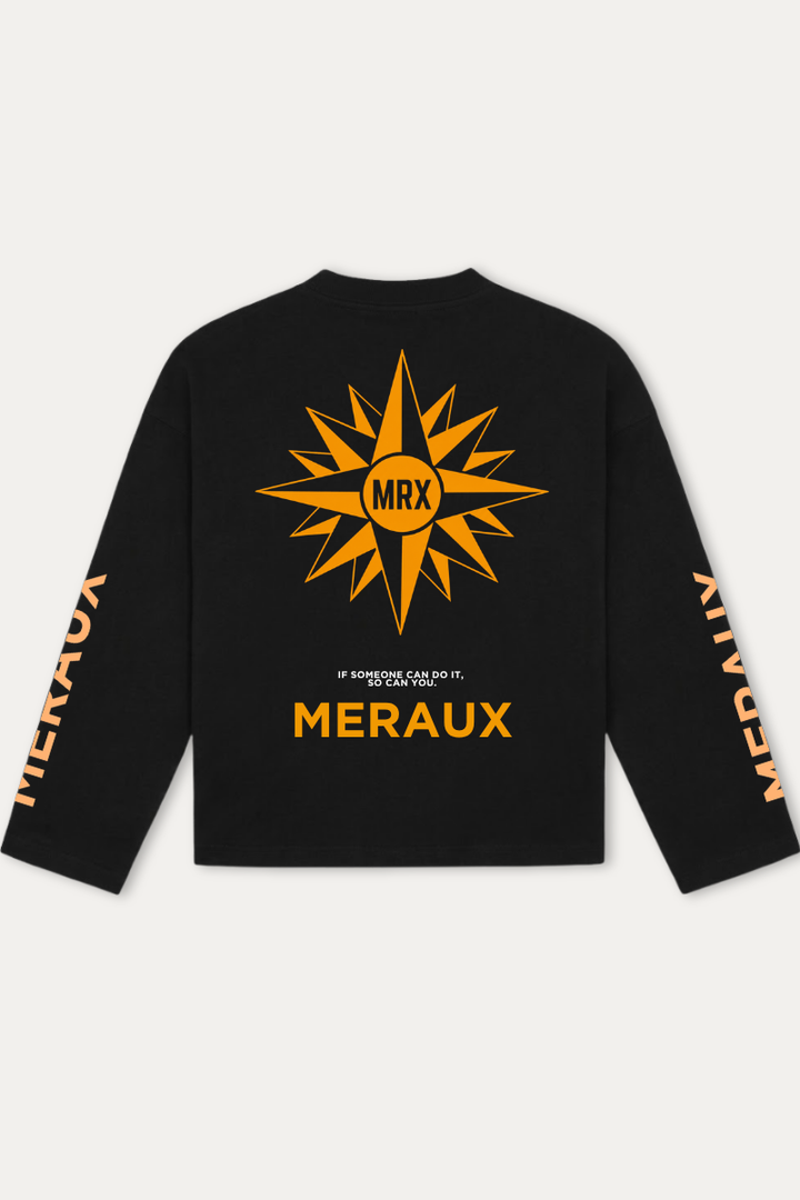 Northstar Longsleeve – Black / Orange