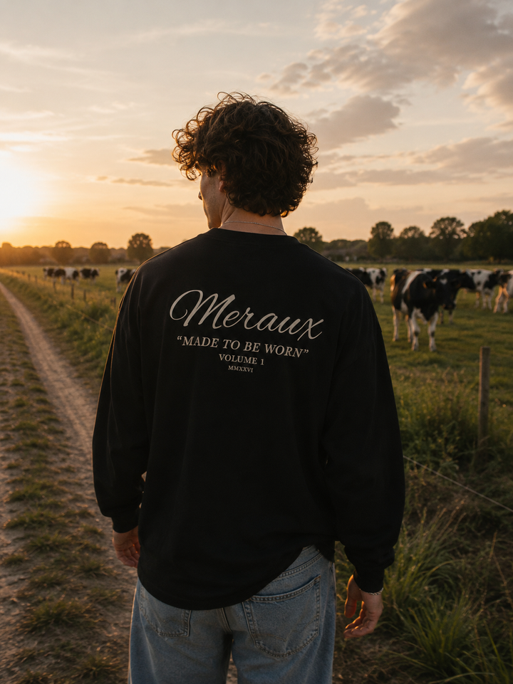 Script Long Sleeve T-Shirt