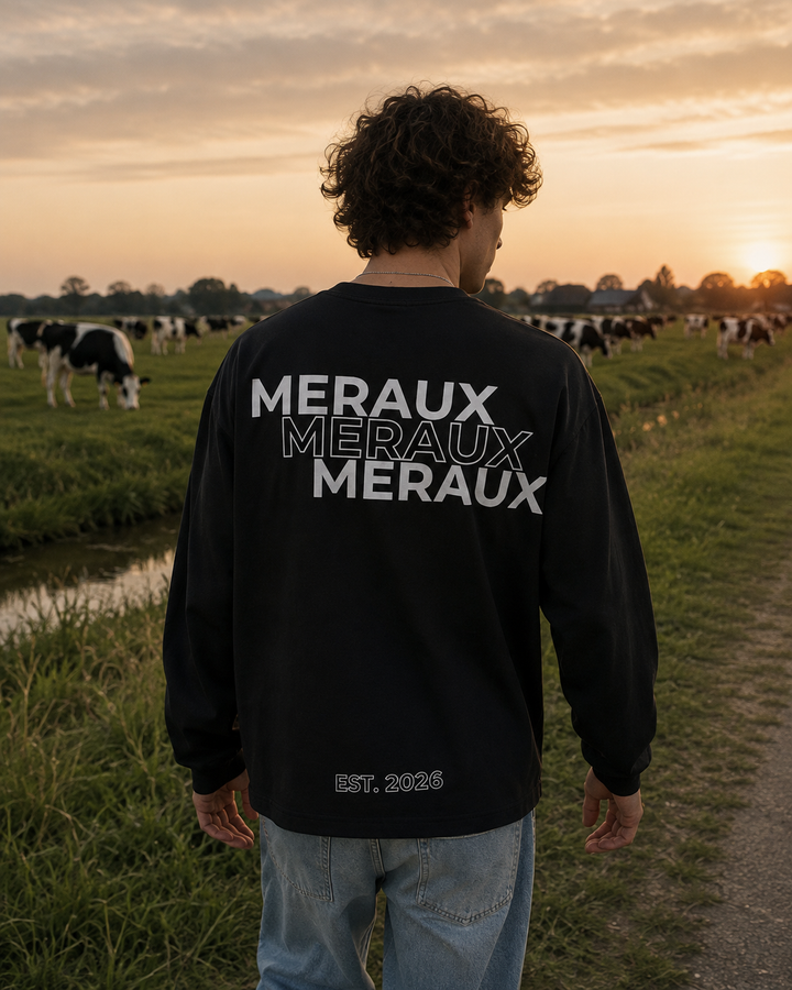 Arch Longsleeve – Black / White