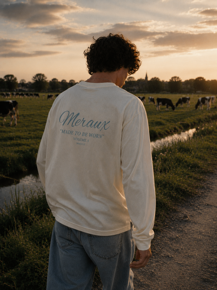Script Long Sleeve T-Shirt
